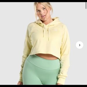 Gymshark TRAINING CROPPED HOODIE
